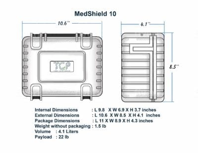 MedShield-300 Large Medical Case